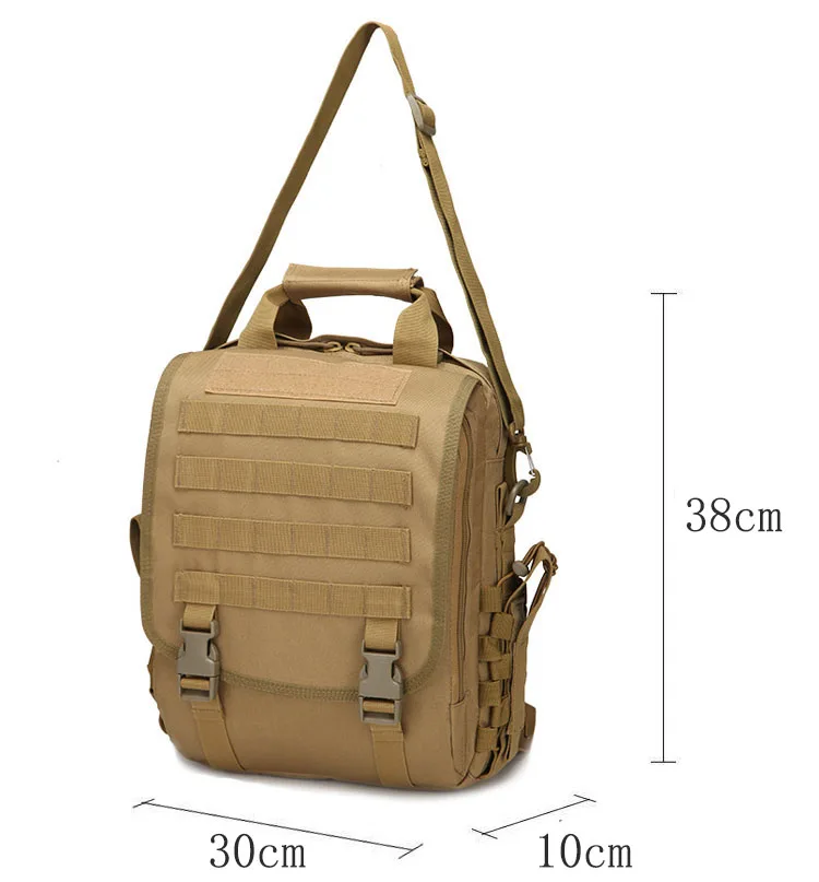 Outdoor Hunting Hiking Backpack Laptop Shoulder Bag Men Waterproof Canvas Nylon Sport Travel Trekking Camping Molle Backpack 6