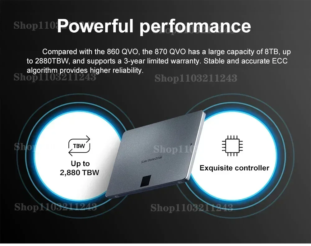  ָ Ʈ ũ HDD ϵ ̺, Ʈ ǻ PS5 2024,  870EVO SSD, 4TB, 2TB, 500GB, 1TB, 8TB, SATA3, 2.5 ġ