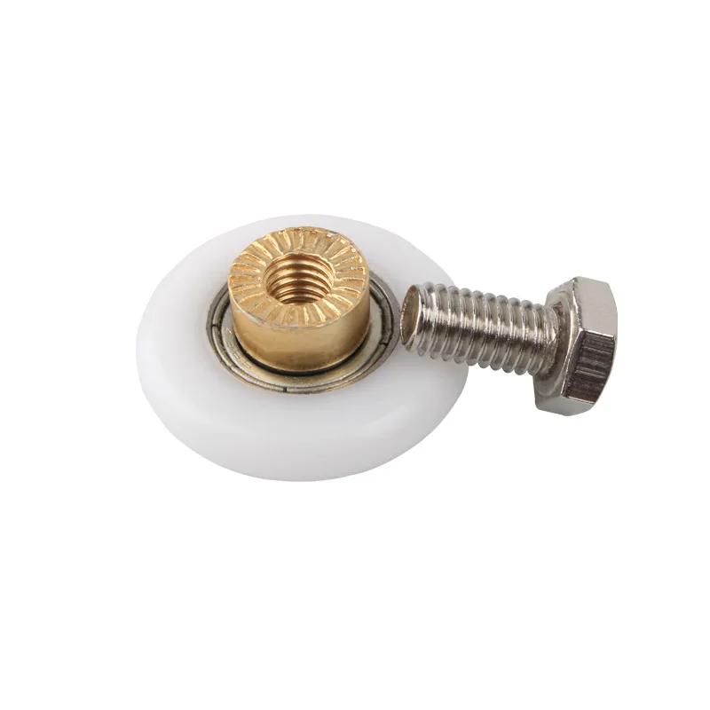 1 2 4pcs Door Roller Shower Rooms Cabins Pulley Shower Room Roller Runners Wheels Pulleys Diameter 20 23 25 27mm shower room pulley shower door rollers sliding door roller shower room rollers sliding door pulley