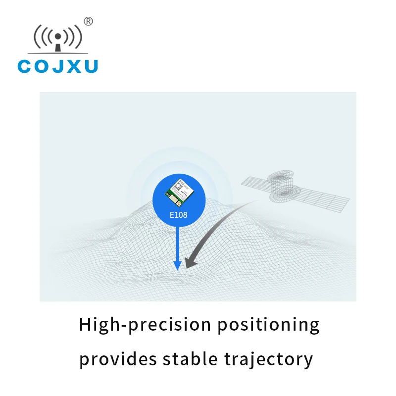 GPS Module E108-GN02D NMEA0183V4.1 10Khz 2.8V GPS BDS GLONASS 6pin DIP Satellite Positioning Module Build-in Antenna Easy Use wireless module