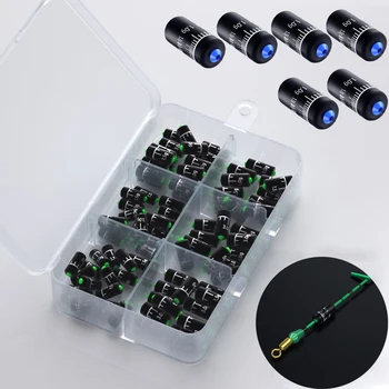 빠른 교체 콤비네이션 낚시 리드, 리드 싱커, 낚시 눈금자 리드 세트, 낚시 액세서리 태클, 페스카 도구, 2g-3.5g, 30 개, 50 개