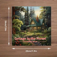 1pc Art Coloring Book 22 Page Coloring Books Gift For Birthday Party Relieve Stress Kill Time Graffiti Painting Drawing Art Book 2