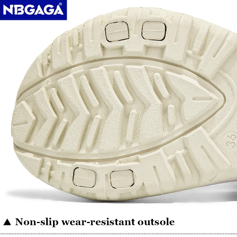 صنادل نسائية مسطحة صيفية كلاسيكية صنادل شاطئ بسيطة...