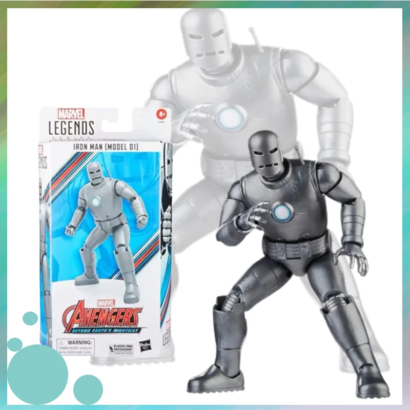 

Marvel Legends Avengers 60th Anniversary Beyond Earth'S Mightiest Iron Man Model 01 6" Anime Action Figure Model Doll Toy Gifts