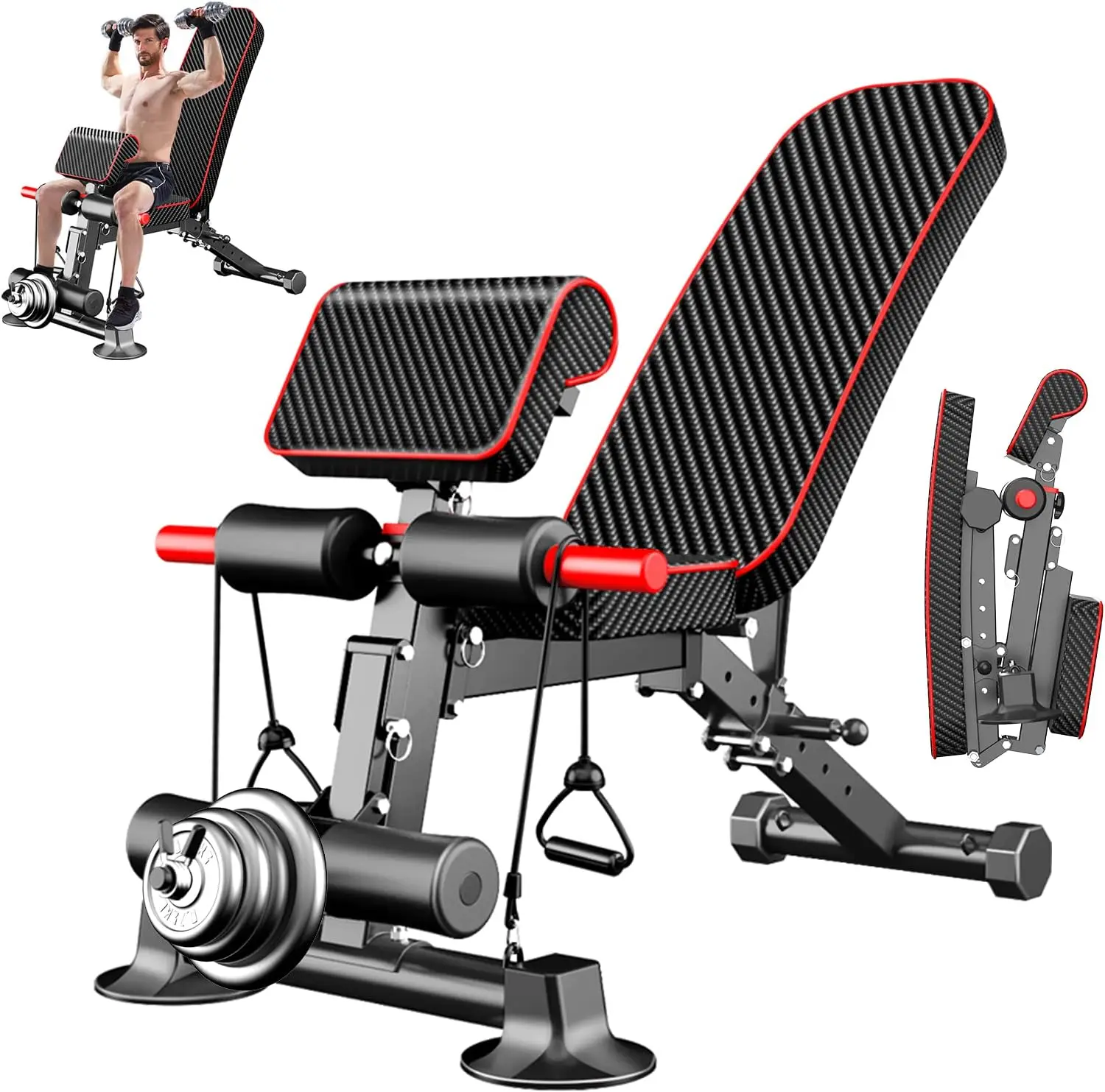 

Регулируемая весовая скамейка-полезные весовые скамейки для упражнений, конструкция бесплатной установки для портативной