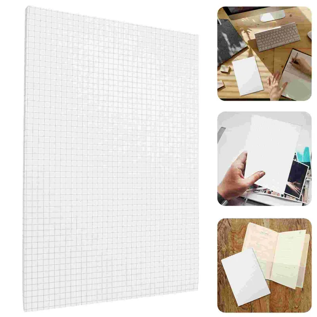 300 Sheets of Legal Pad for Office Tearable Notebook Memo Pad Grid Paper Office Management Notepad