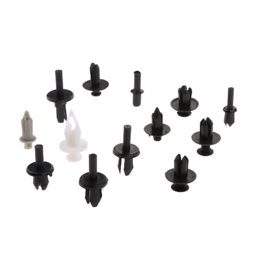 350 Piece Car Body Push Pin Rivet Fasteners Trim Moulding Clip Assortment