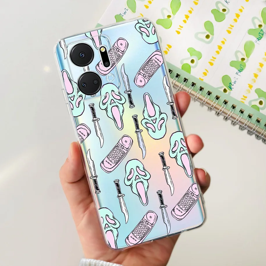 Elegant Silicone Soft TPU Phone Case - Flexible Protective Cover for 6.75-Inch Smartphones