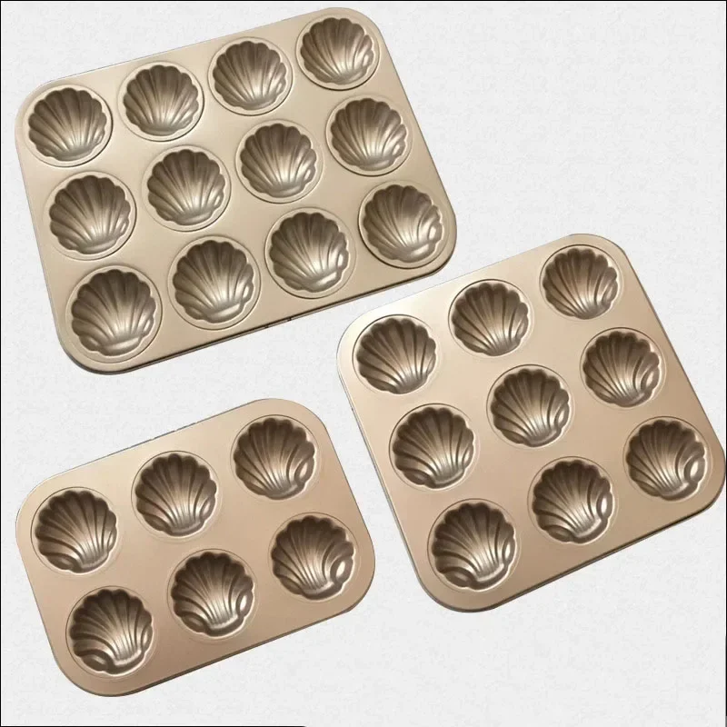 Madeleine Mold Bear Shaped Muffin Pans, Cavity Non-Stick Cake