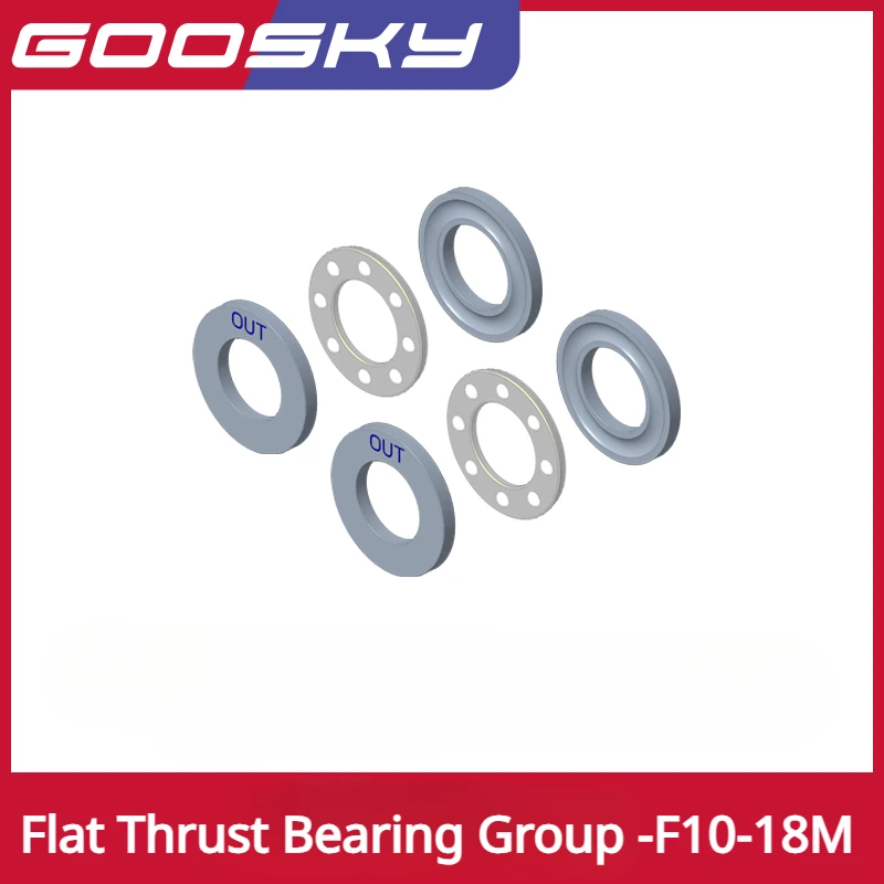 

GOOSKY RS7 RC модель вертолета запасные части плоский упорный подшипник-F10-18M