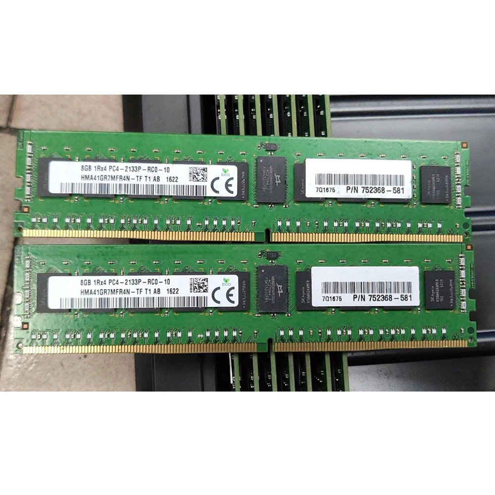 

1 PCS HMA41GR7MFR4N-TF 8G DDR4 1RX4 PC4-2133P-RC0-10 ECC For SKhynix Server RAM