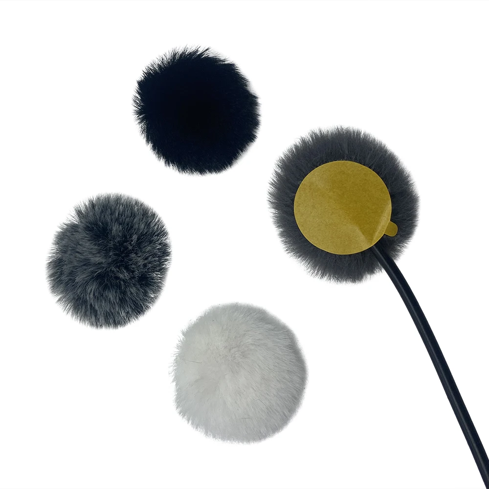 Mic Covers For Microphones 30 Pieces Reusable Lavalier Microphone Covers Lavalier Wind Microphone Cloth Accessories For Hiding Lapel To Reduce Wind Noise With 60 Screen Tape