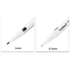 1Pcs Surgical Skin Marker Pen Ear Nose Piercing Facial Beauty Eyebrows Tatoo Eyelash Grafting Makeup Tool Waterproof Blue White 3