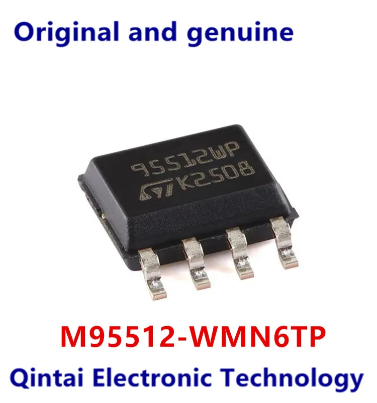 

2PCS/LOT Brand new Original M95512-WMN6TP SOIC-8 95512WP 512Kb EEPROM memory