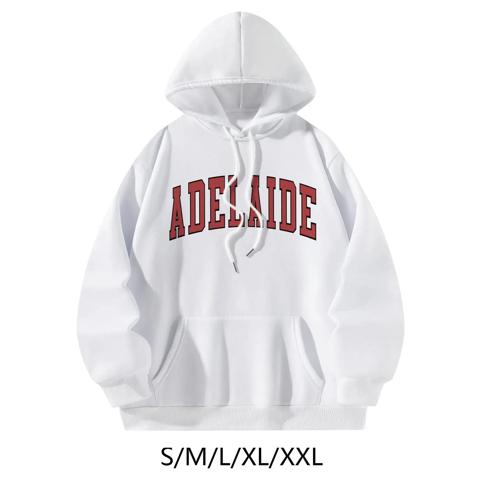 

Trendy Printed Hooded Sweatshirt Sweatshirt Tops for Travel Spring Shopping