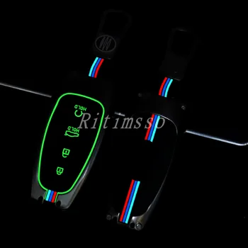 Portachiavi in lega di zinco per Hyundai Solaris Sonata Hybrid NEXO NX4 New Grand Santa Fe Tucson 2021 2022 portachiavi con ingresso senza chiave - Portachiavi in lega di zinco per Hyundai Solaris Sonata Hybrid NEXO NX4 New Grand Santa