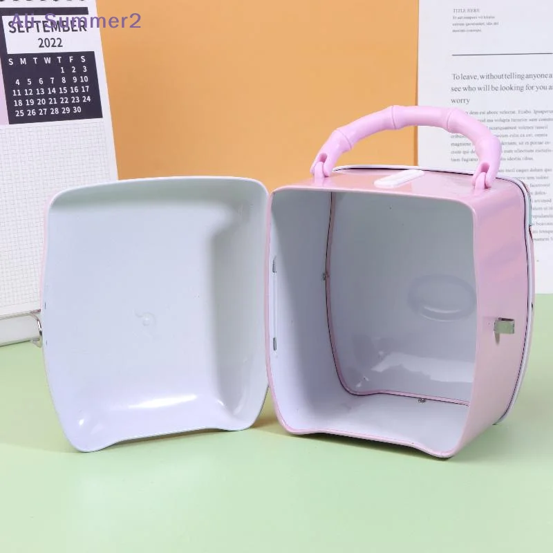{Estate2} Scatola di risparmio a forma di maialino per bambini, piccola e con cartoni animati, ideale per la decorazione della casa._voghion.com