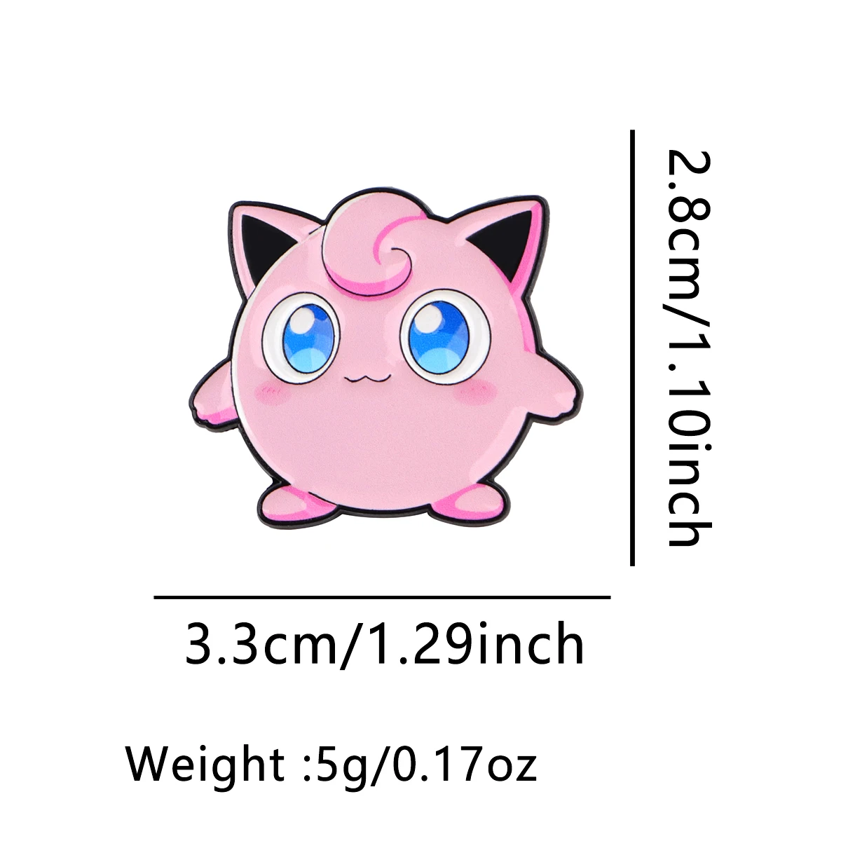 Whimsical Gengar Enamel Lapel Pin for Accessories and Collectibles