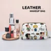 Large Capacity Characters Mafalda Cosmetic Bags Portable Leather Makeup Pouch Women Washbag Funny Lovely Toiletry Kit 5