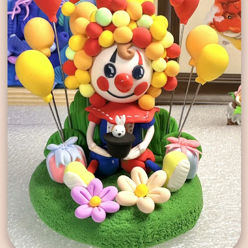 Ultra Light Colorful Modeling Clay for Kids DIY Art Craft