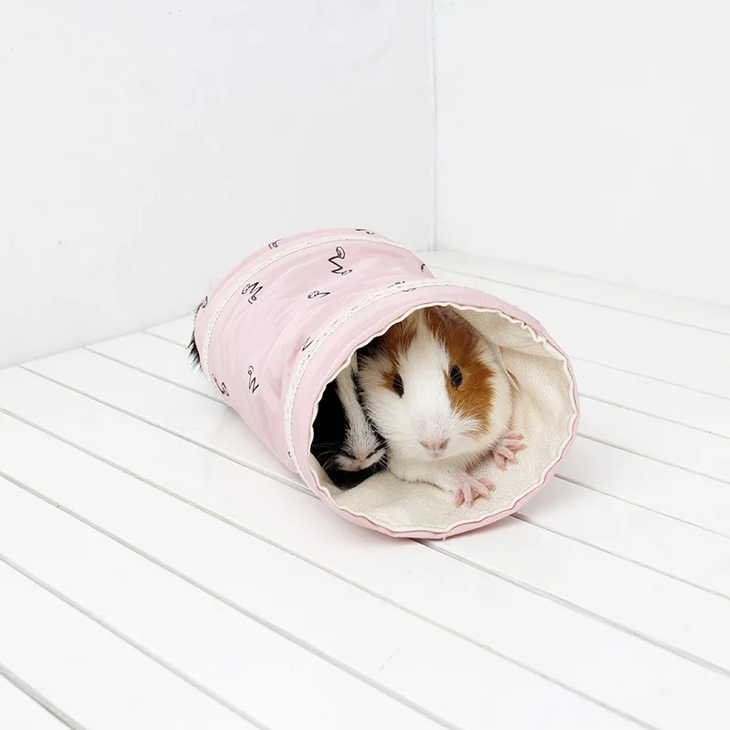 Small Pet Tunnel Hamster Cage Tunnel Hamster Guinea Pig Tunnel Toy Pet Cages Hedgehog Tube Chinchilla House Cave Small Animals Pet Products Rat Mouse Funny Toy