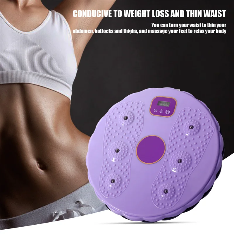 Fitness Twist Disc Exercise Body Shaping Boards Foot Massage Plate Waist Exercise Equipment Hip Abdominal Trainer waist twisting disc