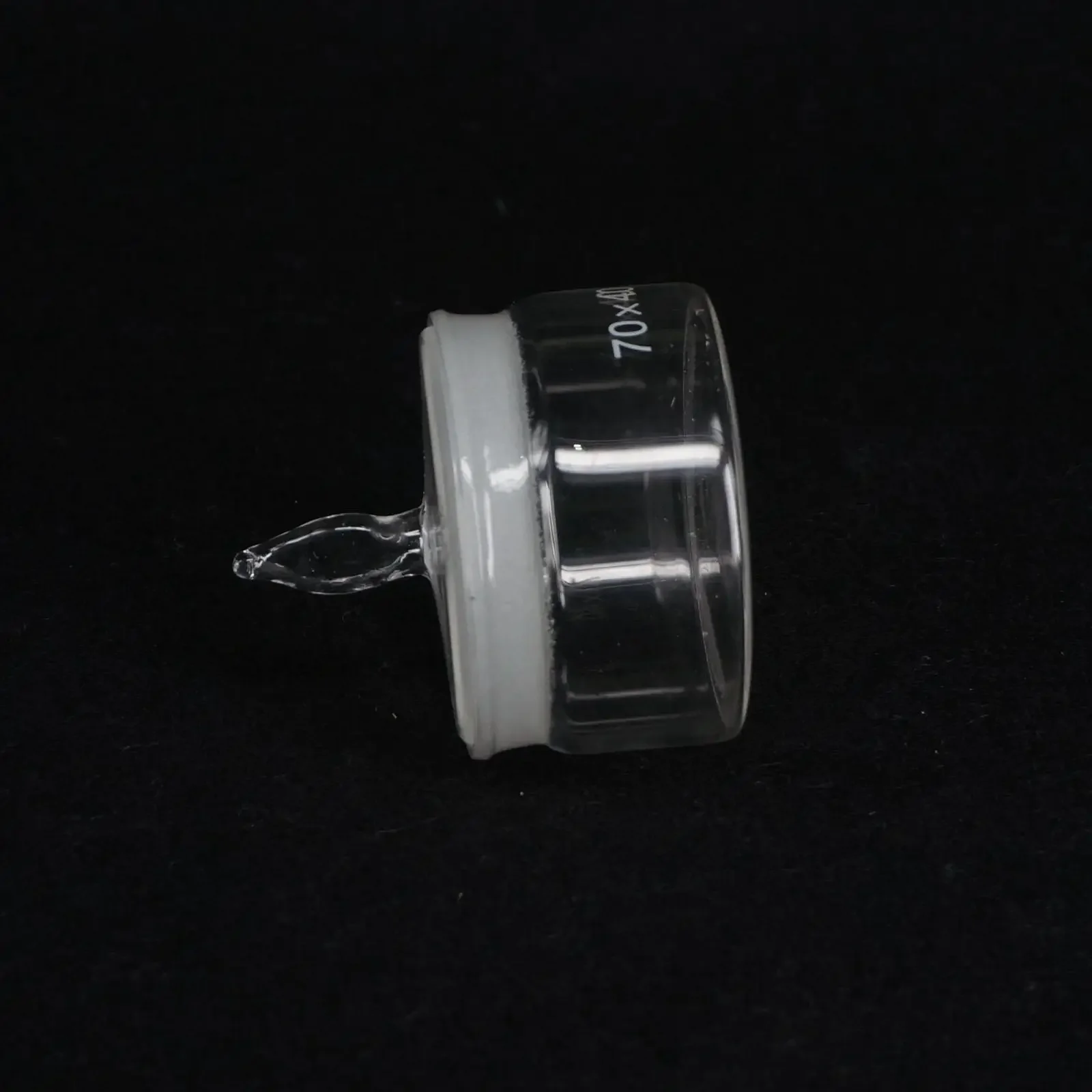 70x40mm Diameter x Height Lab Glass Weighting Bottle with Ground Glass Stopper