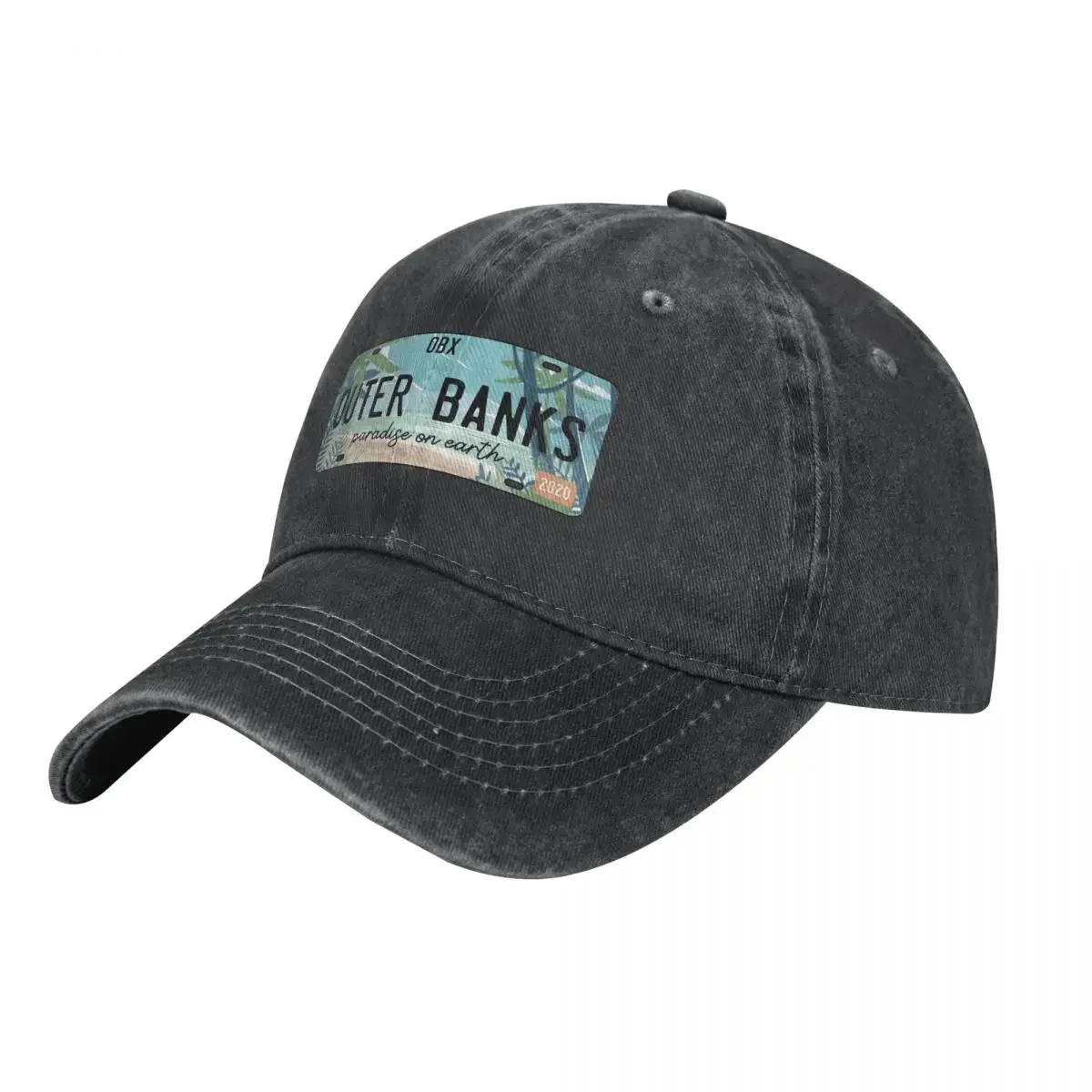 

Outer Banks License Plate (Outer Banks) Cowboy Hat Trucker Hat Icon fashionable Luxury Cap Hats For Women Men's
