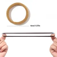 30/50/100Pcs Women Girl Mixed Colors Hair Bands Basic Hair Ties Elastic Headband Hair Scrunchies Accessories Ponytail Holder - Image 4