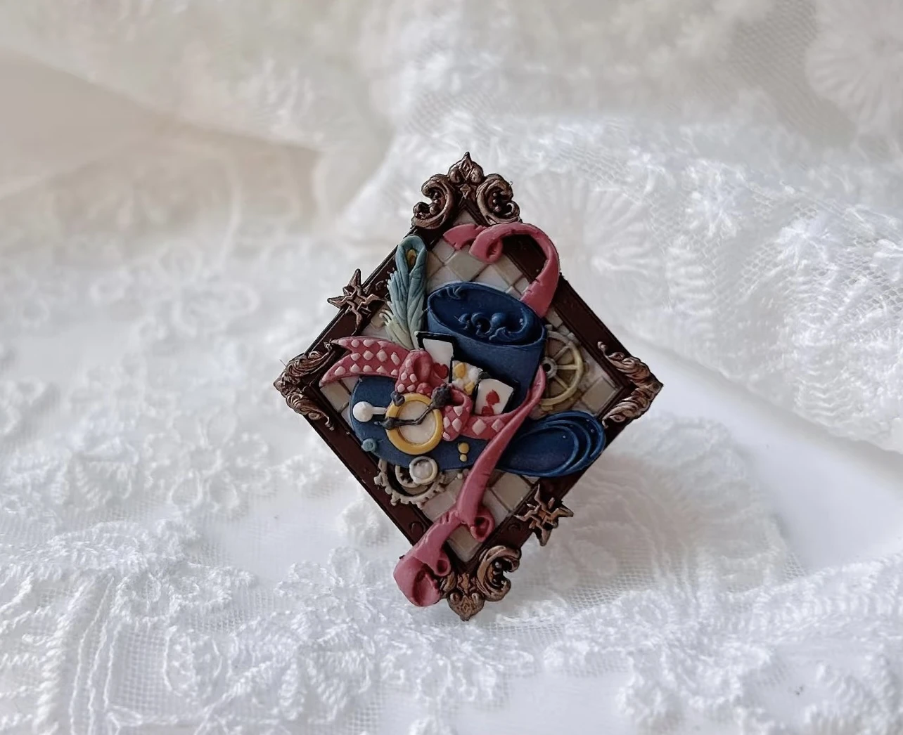 Alice in Wonderland Series Brass Seal Fire Seal Set Magic Sle DIY Stationery Busin Supplies Eonal Culture Goods