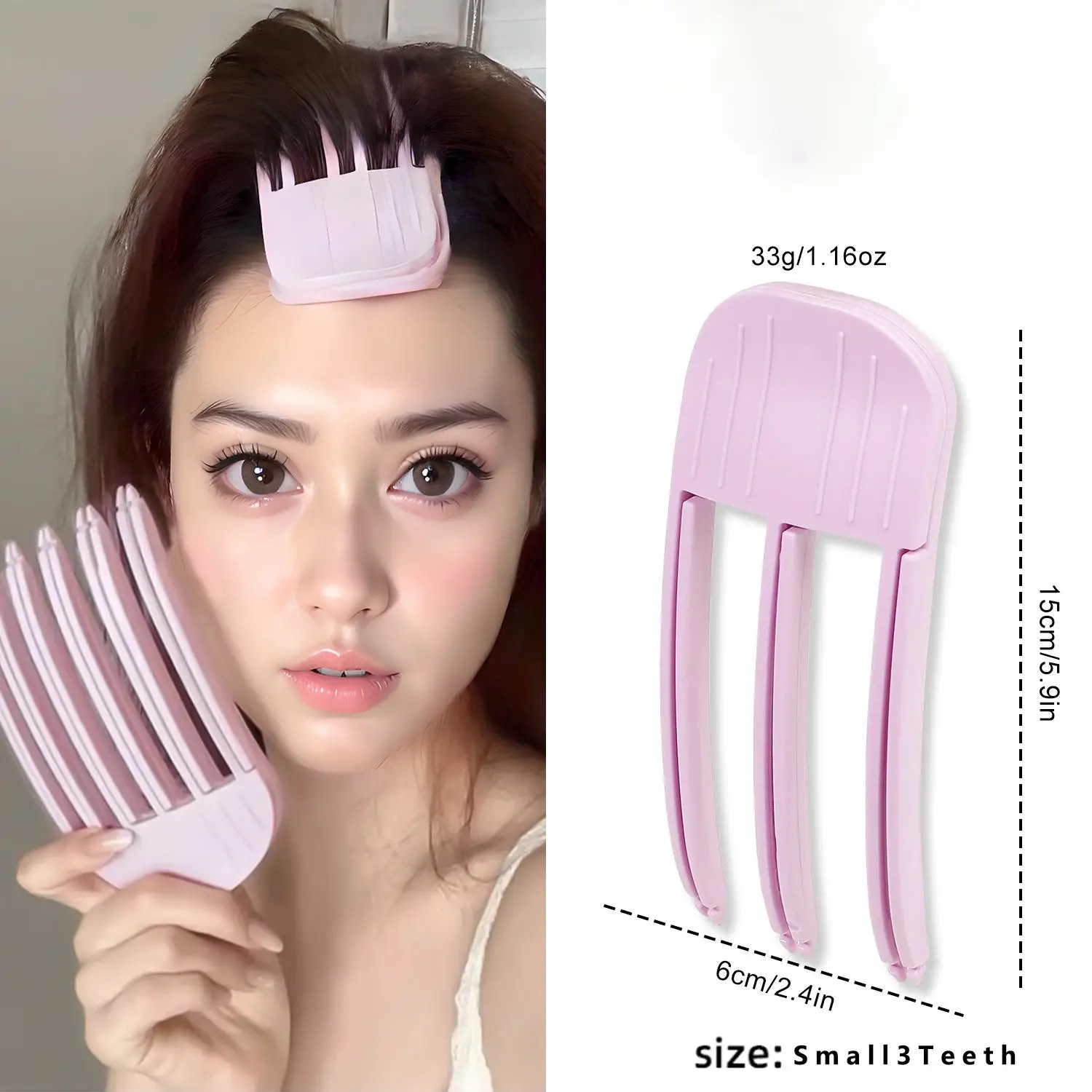 Volumizing Hair Clips for Fluffy Bangs and Roots