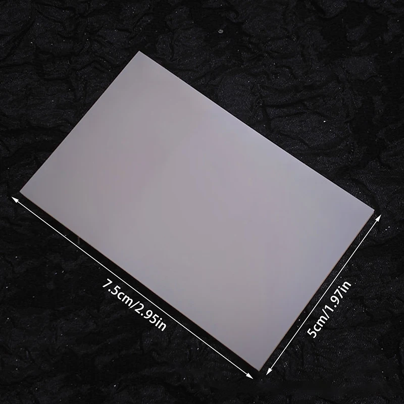 50Pcs 방수 일회용 틴팅 접착제 종이 찢을 수있는 네일 토닝 팔레트 매니큐어 컬러 믹싱 트레이 디스플레이 7.5*5cm