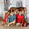 3D One-Direction Rock 1D Combinatio HD Soft Flannel Blankets,Throw Blanket Comfortable Blanket for Picnic Beds Sofa Home Bedroom 6