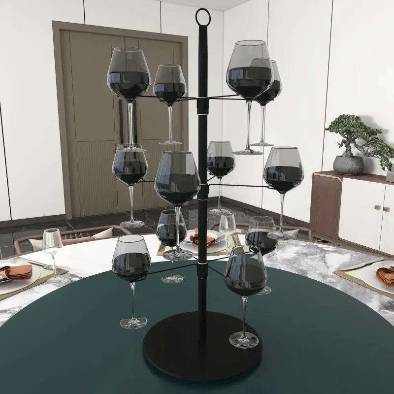 Cocktail Tree Stand Wine Glass Display Drinks Holders Champagne Cocktails Martini Cocktail Wine glass holder Wine glass storage 2
