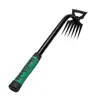 6 Teeth Soil Hand Weeding Removal Puller Grass Rooting Loose Shovel Garden Weed Tool Remover Gardening Tool Manual Q1G3 3
