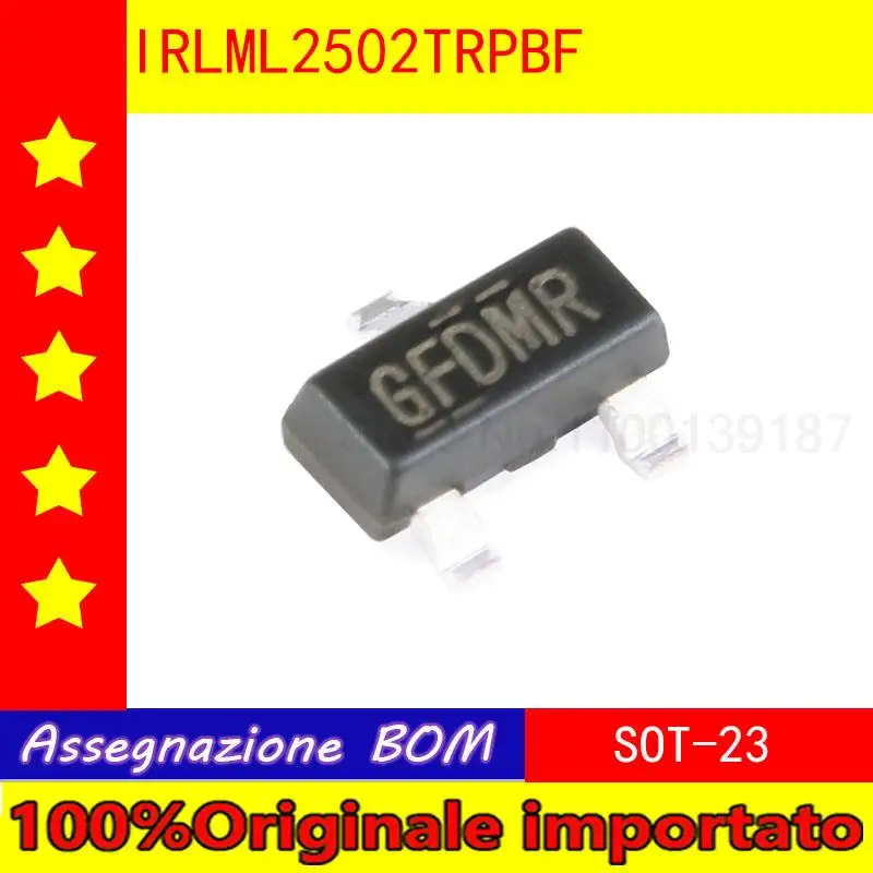 50 Pz/Lotto Arredamento Per La Casa Muslimt-23 Canale N 20 V / 4.2 A Patch Mosfet