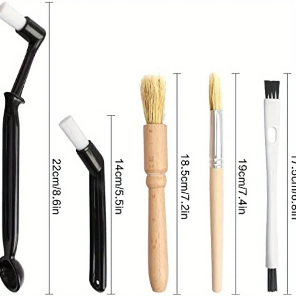 15pcs Coffee Cleaning Brush Set for Machine