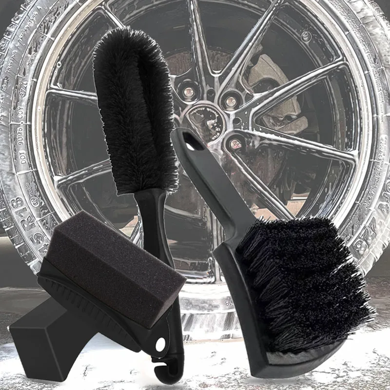 STOBAZA 2Pièces Brosse De Nettoyage Pour Brosse De Détail