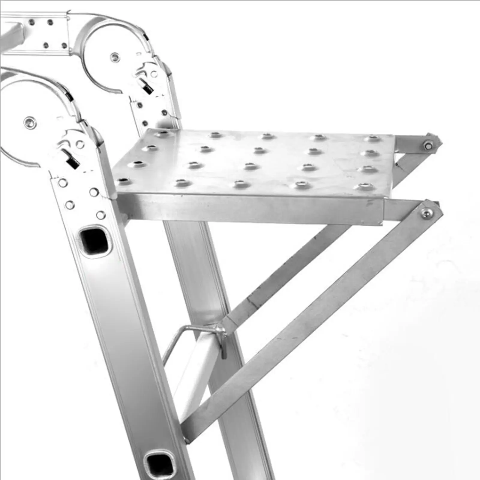 Ladder Work Platform Durable Wide Pedal Equipment Workbench Storage Platform Stable for Kitchen Household Pantry Office Painters work ladder platform ladder stabilizer