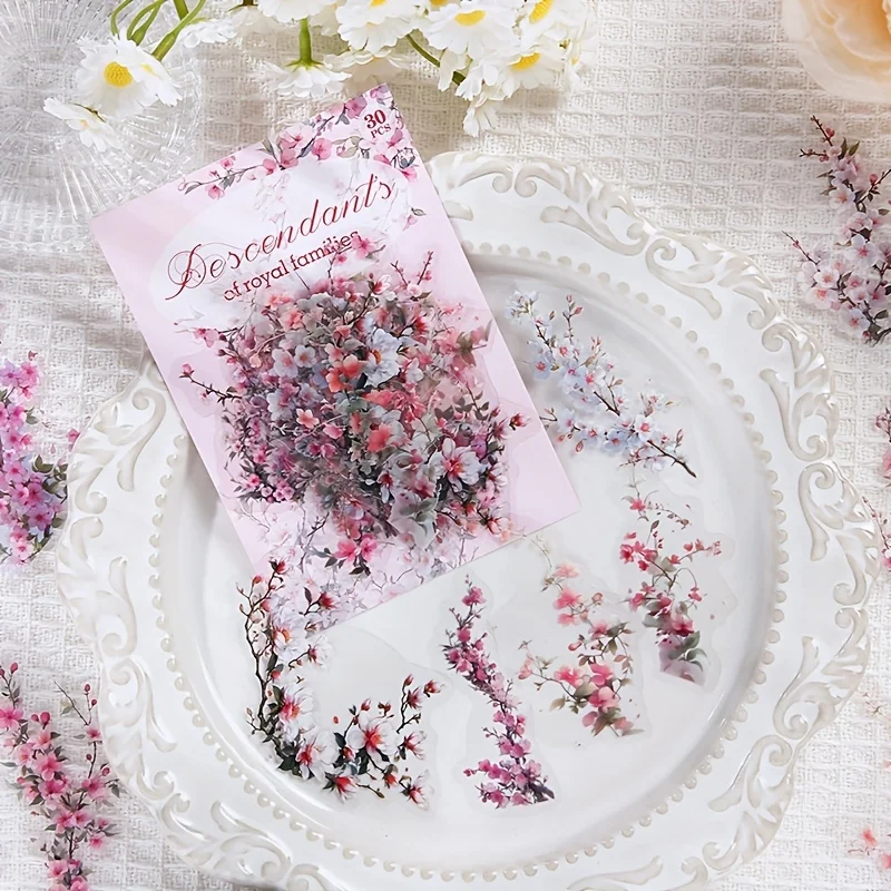 Vintage Floral Stickers 5