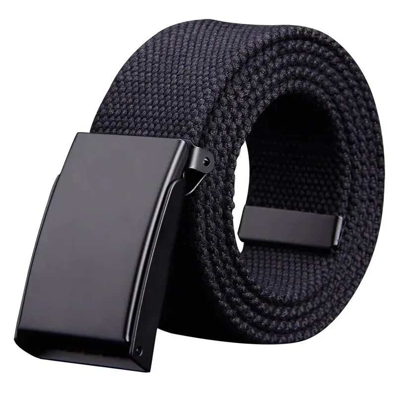 Men's Belt Fashion New Unisex Trousers Belt Women's Belt Canvas Belt Breathable Outdoor Tactical For Jeans Adjustable Waist Belt Men's Belt Fashion New Unisex Trousers Belt Women's Belt Canvas Belt Breathable Outdoor Tactical For Jeans Adjustable Waist Belt