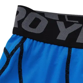 Men's Athletic Compression Pants Running Gym Tights Leggings Fitness Training Trousers Quick Dry Sports Jogging Pants 2