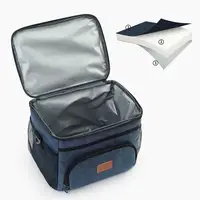 Large Capacity Leak Proof Lunch Backpack Thermal Large Picnic Cool and Warm Insulated Bag Outdoor Storage Shoulder Bag 1