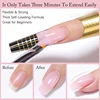 UR SUGAR 150g Extension French Acrylic Gel Soak Off UV LED Camouflage Color Hard Gel Jelly Fast Dry Nail Building Extend Gum Gel 4