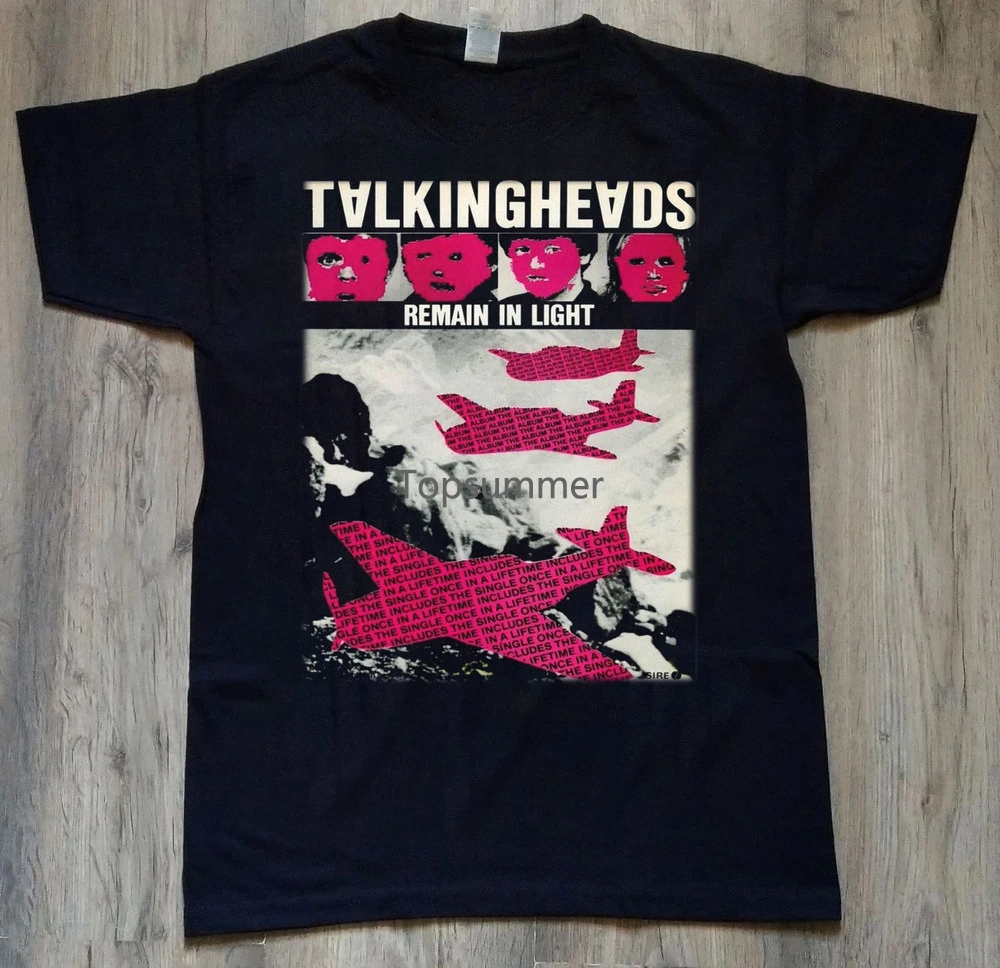 

New Talking Heads Remain In Light Gift For Fan Black Size S-2345Xl Shirt Ac1148