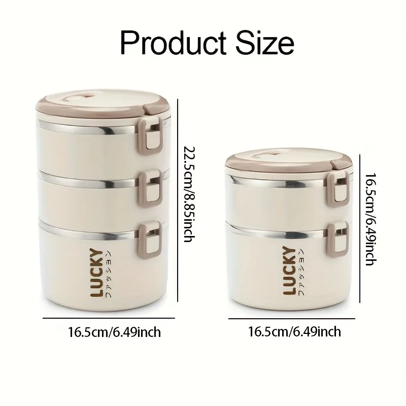 Portable Kitchen Supplies Stainless Steel Instant Noodle Bowl with Lid Cute Bento Lunch Box Kitchen Accessories Supplies