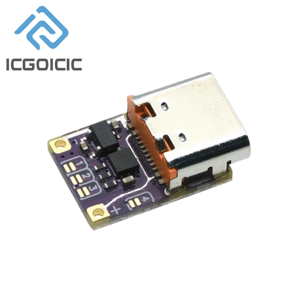 Advanced Fast Charging Module with Multi-Voltage Trigger and Type C Interface