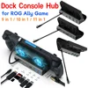 Dock Console Hub HDMI-Compatible Dock Stand 4K 60Hz Gigabit Ethernet 1000Mbps Type C USB 3.0 2.0 PD 100W RJ45 for ROG Ally Game 1
