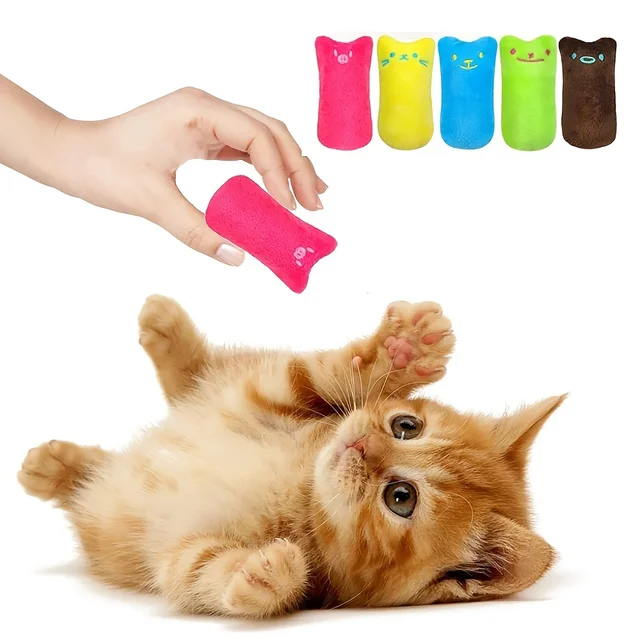 1 Pc Random Color Catnip Cat Toys Pillow 6