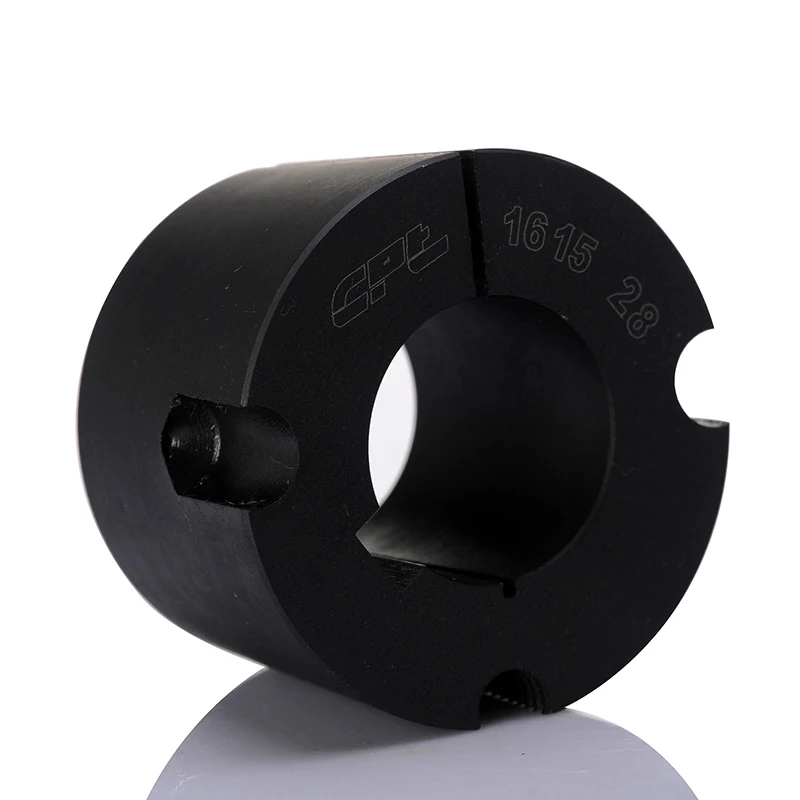 CPT 1615 ISO quality certified tapered bushing, 22-42mm bore diameter , GG25 material, surface phosphating Blacking